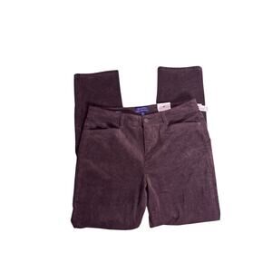 NWT Vintage Talbots Brown Corduroy Pants Women’s Size 10 Deadstock High Rise